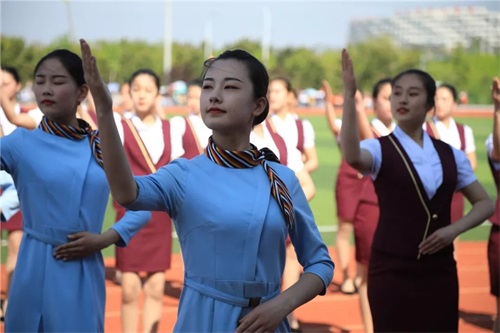 2019年山東鋁業職業學院中職部春季運動會拉開帷幕 2019年山東鋁業職業學院中職部春季運動會拉開帷幕