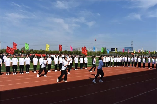 2019年山東鋁業職業學院中職部春季運動會拉開帷幕 2019年山東鋁業職業學院中職部春季運動會拉開帷幕